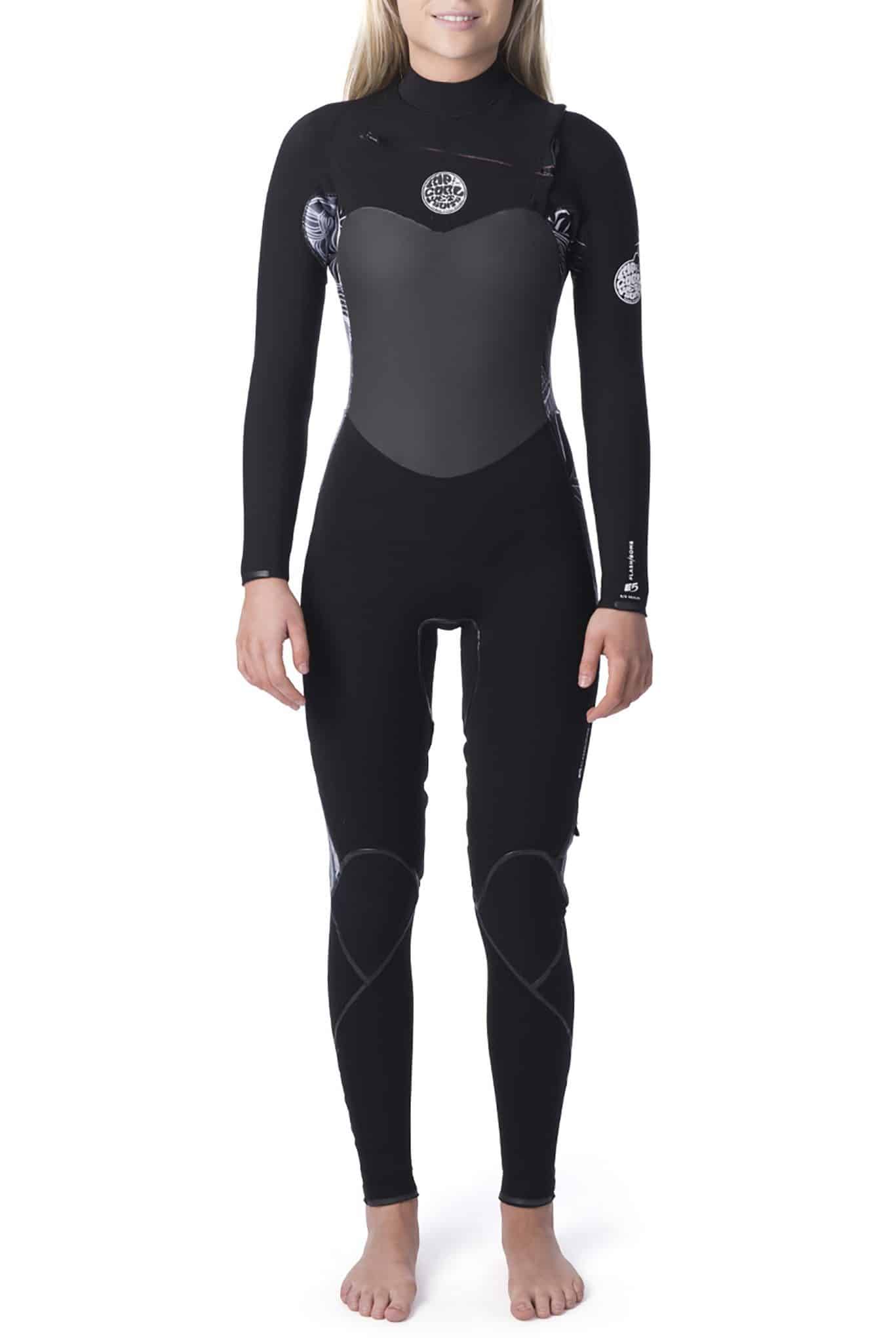 Rip Curl - Flashbomb 3/2 Chest Zip Wetsuit, E5 Flash Lining provides stretch, warmth and super fast drying. Seams are also taped with E5 Flash Lining for extra comfort and seam sealing. Mesh skin absorbs solar rays reduced wind chill., Wetsuits > Long suits, Wakeboard, Wakesurf, Wakesurf > Wetsuits, Wakeboard > Wetsuits, Wetsuits, Women, Rip Curl, Wassersport, Lifestyle Rip Curl - Flashbomb 3/2 Chest Zip Wetsuit Produktbild - E5 Flash Lining provides stretch, warmth and super fast drying. Seams are also taped with E5 Flash Lining for extra comfort and seam sealing. Mesh skin absorbs solar rays reduced wind chill.
