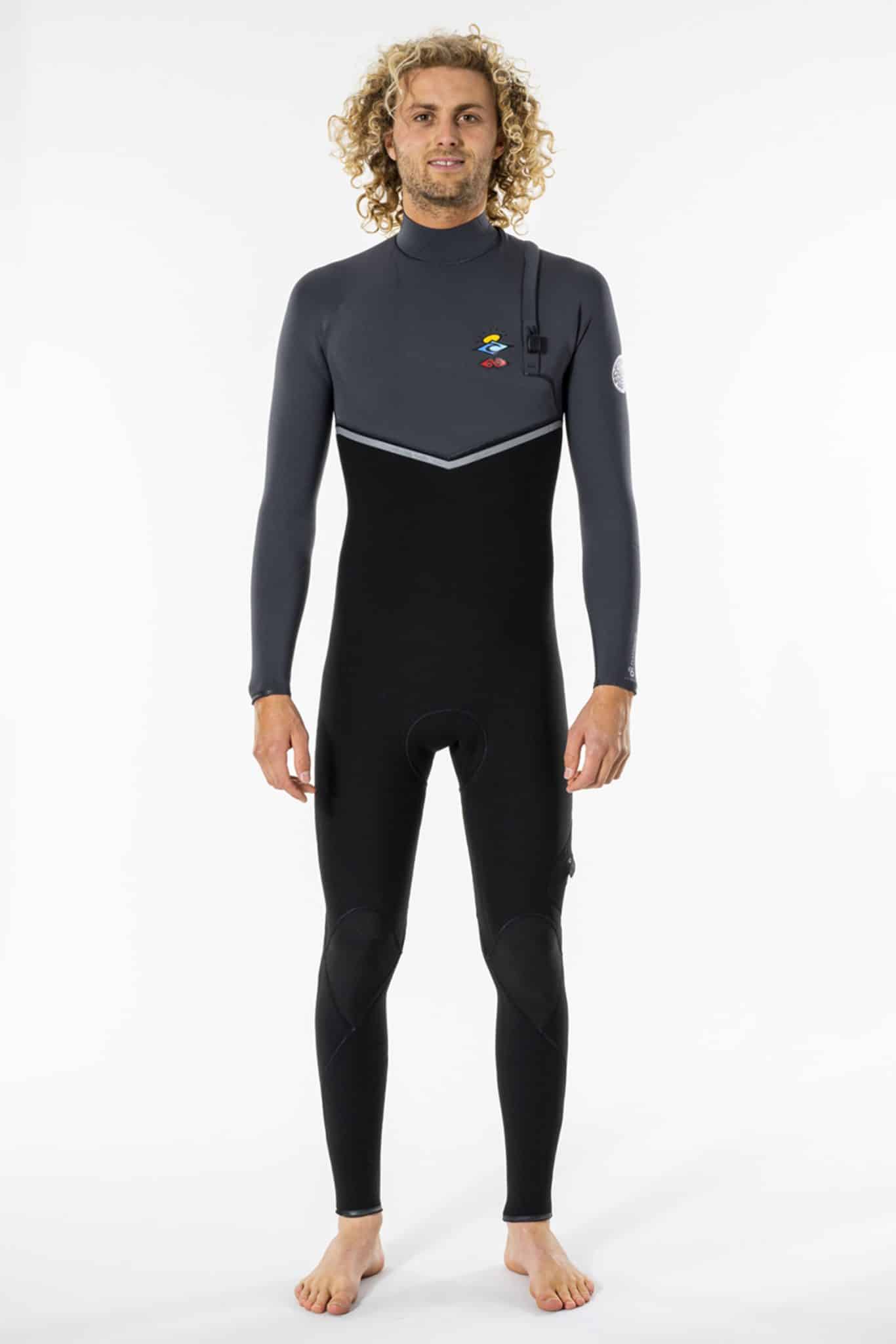 RIP CURL - Flashbomb Search 4/3 Zip Free Wetsuit - Charcoal, The perfect combination of stretch and warmth. Now with the E6 Flash Lining throughout the body providing stretch and warmth, and our lightweight super stretch E6 neoprene with Thermo Lining trhoughout the arms and shoulders gives surfers unrestricted paddling and movement., Wetsuits > Long suits, Wakeboard, Wakesurf, Wakesurf > Wetsuits, Wakeboard > Wetsuits, Wetsuits, Men, Rip Curl, Wassersport, Lifestyle RIP CURL - Flashbomb Search 4/3 Zip Free Wetsuit - Charcoal Produktbild - The perfect combination of stretch and warmth. Now with the E6 Flash Lining throughout the body providing stretch and warmth, and our lightweight super stretch E6 neoprene with Thermo Lining trhoughout the arms and shoulders gives surfers unrestricted paddling and movement.