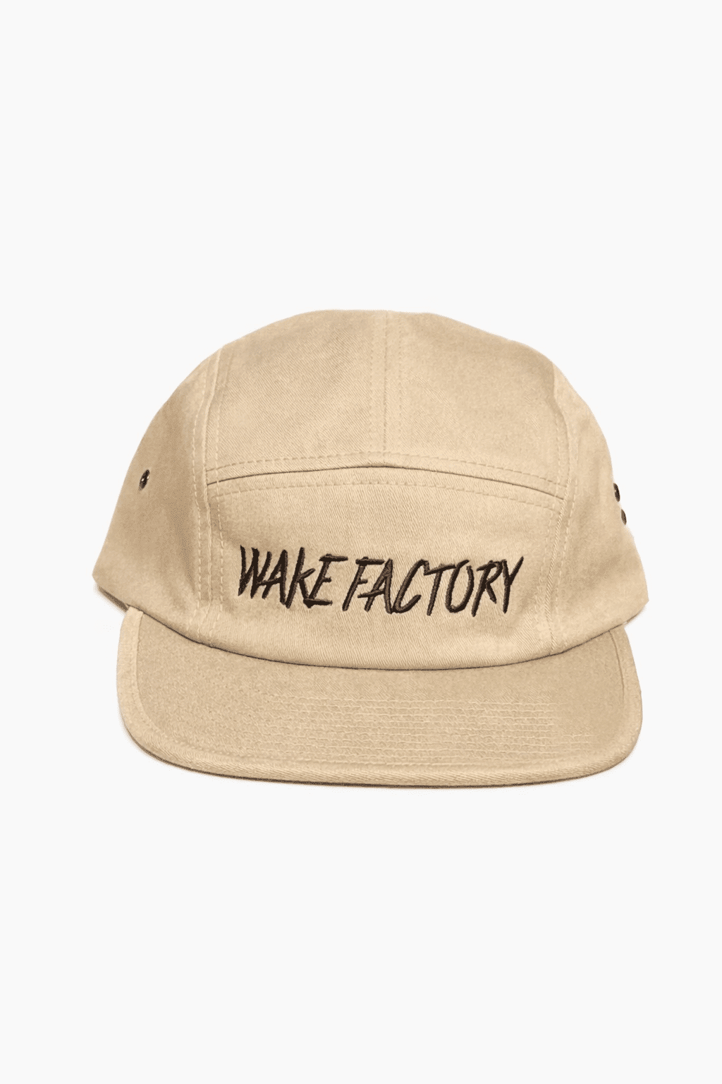 WAKEFACTORY Classic Jockey Cap - Cotton Twill Beige1