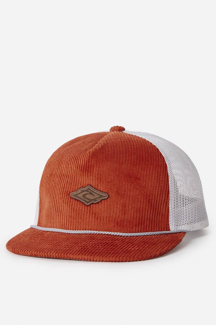 RIP CURL - Premium Surf Trucker - Terracotta, Schwarze Trucker Cap, Surfer Cap, Strand Cap, Fashion, Fashion > Headwear, Men, Rip Curl, Wassersport, Lifestyle RIP CURL - Premium Surf Trucker - Terracotta Produktbild - Schwarze Surfer Cap, ideal für Strand- und City-Look.