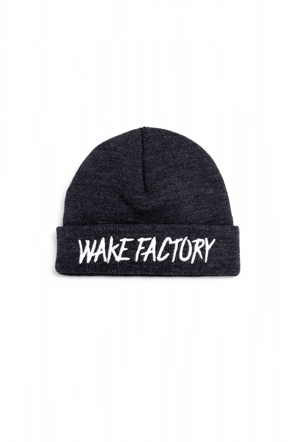 WAKEFACTORY Baby Beanie Embroidered Logo - Black