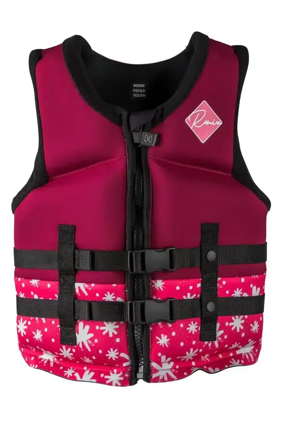 2025 RONIX GIRL'S YOUTH CGA VEST - LAGUNA FRONT 1