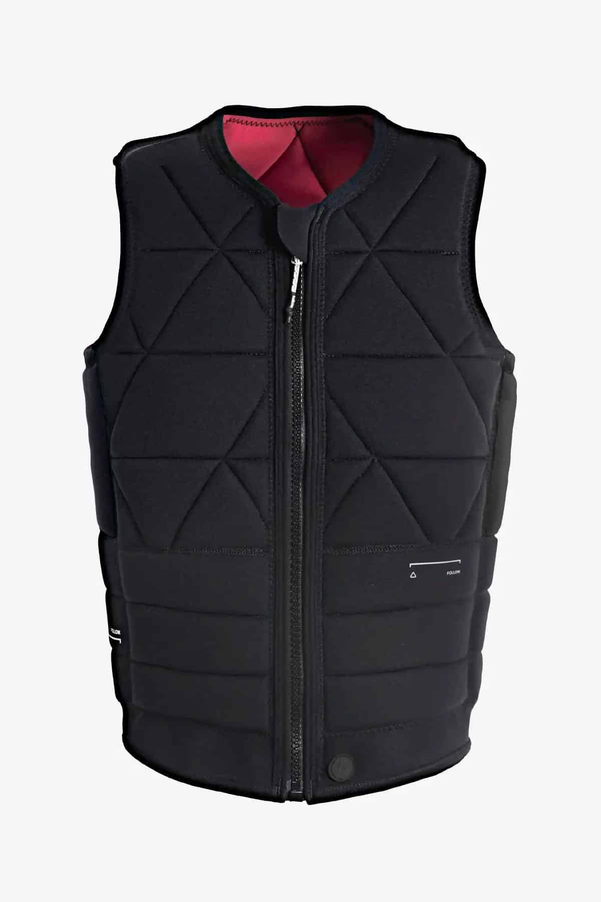 FOLLOW Love nor Money Mens Wake Impact Vest - Black6