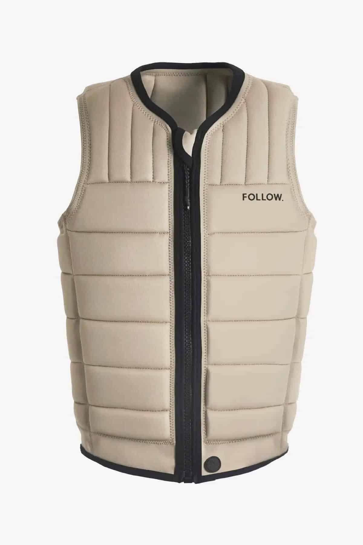 Follow Total Mens Impact Vest - Sand5