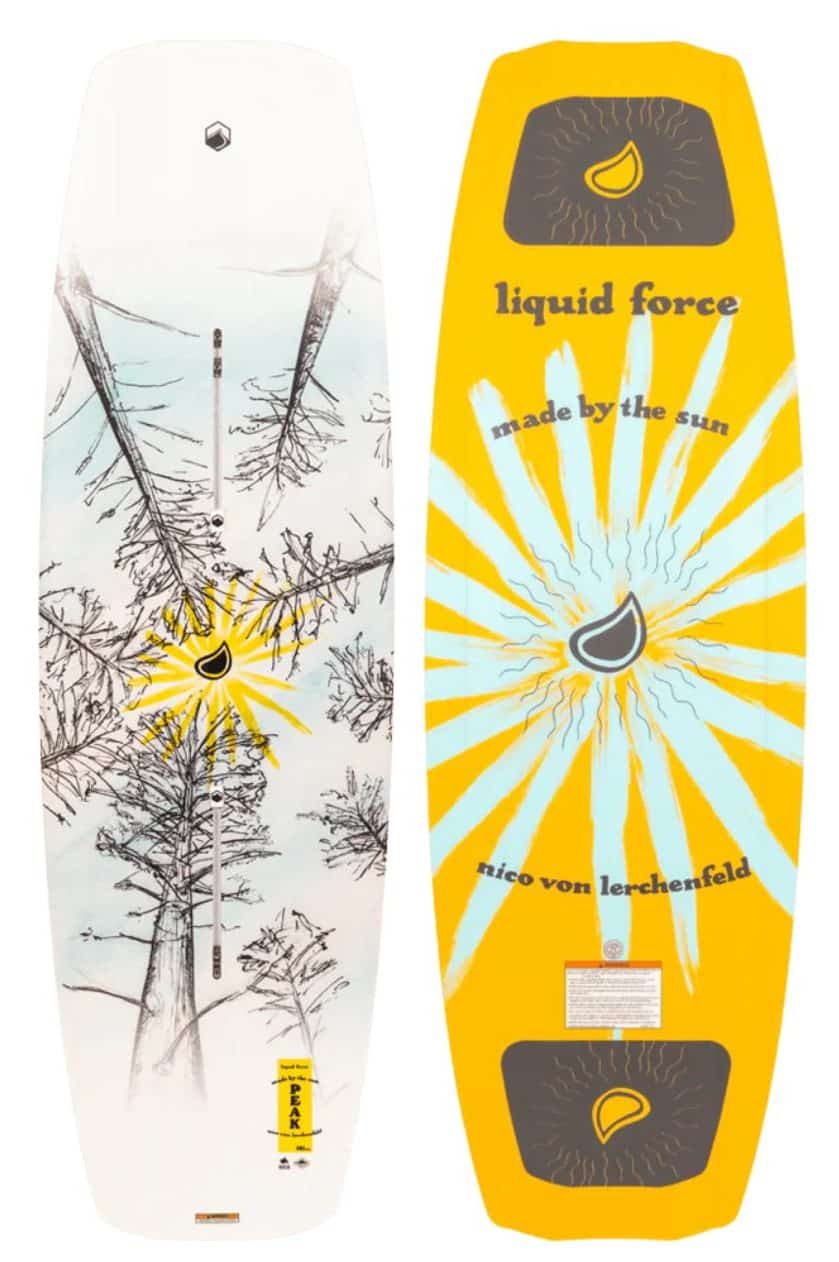 PEAK PARK WAKEBOARD kaufen | Liquid Force Wakeboard für optimale Park-Performance PEAK PARK WAKEBOARD Wakeboard von Liquid Force in Action auf dem Wasser