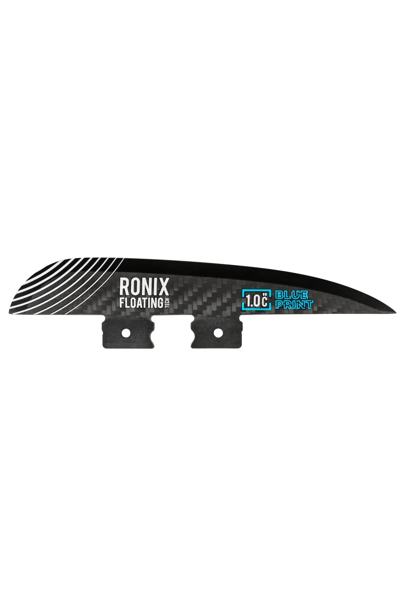 2025 RONIX WAKESURF FINS BUTTON BLUEPRINT 1 CENTER SIDE B