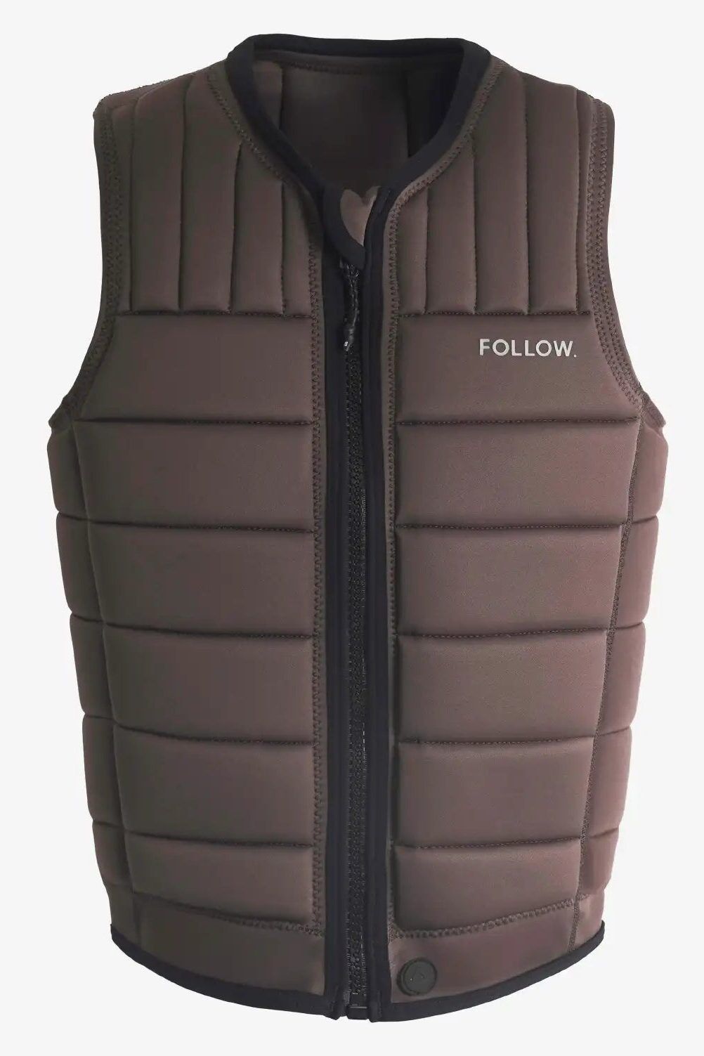 FOLLOW Total Mens Wake Impact Vest - Dark Brown-1
