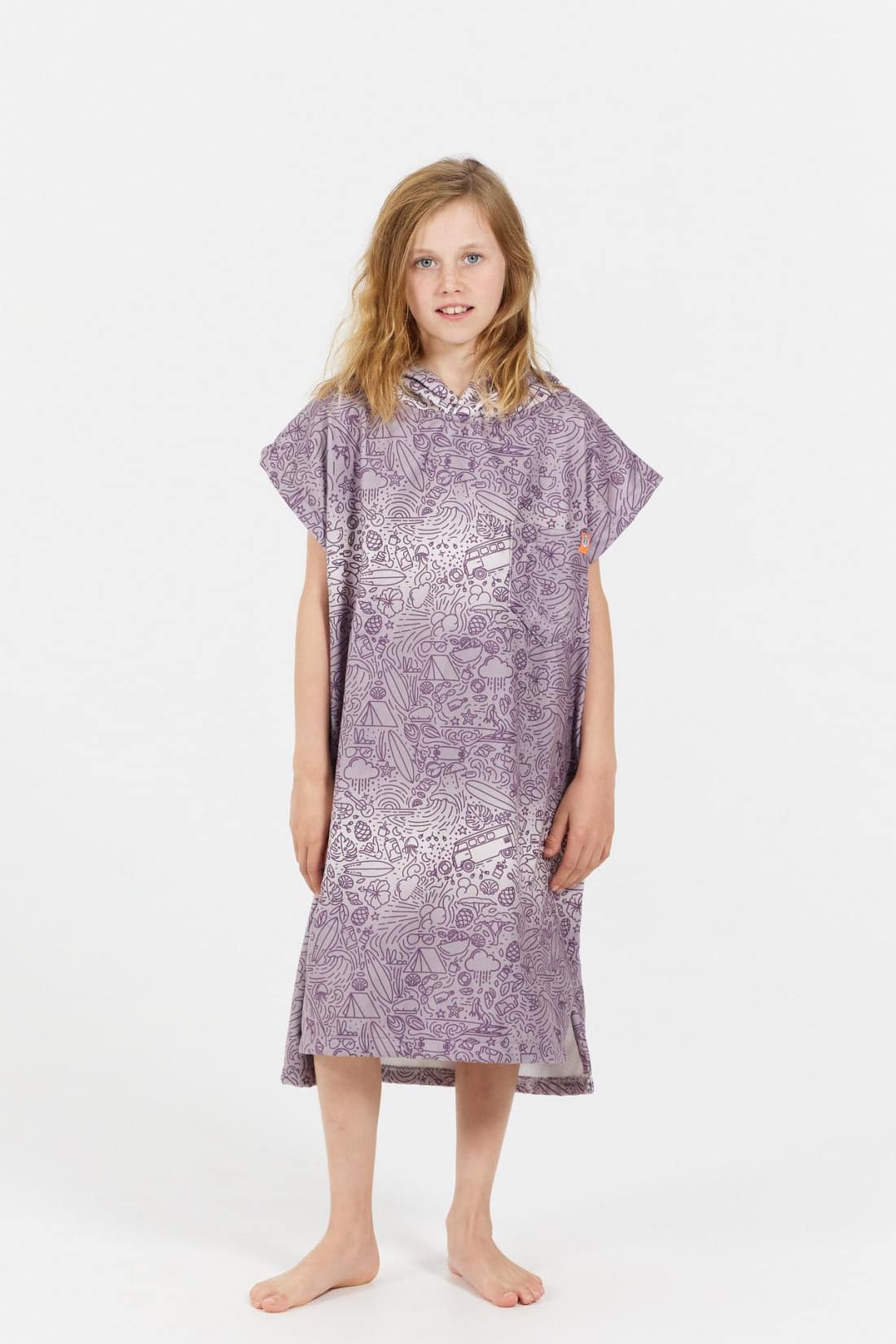 AFTER ESSENTIALS Kids Poncho - Landifornia