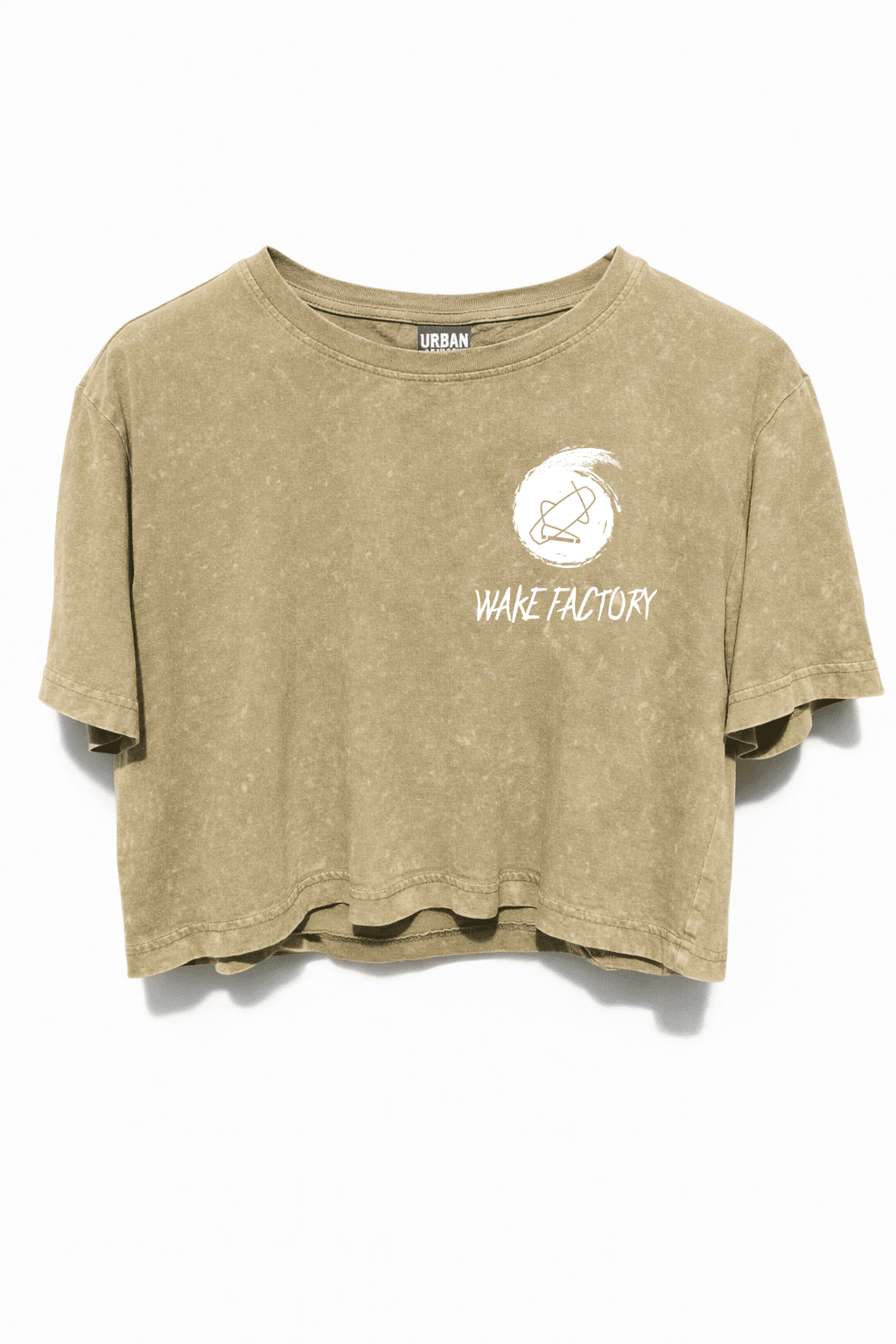 WAKEFACTORY Original Women Cropped Shirt - Green