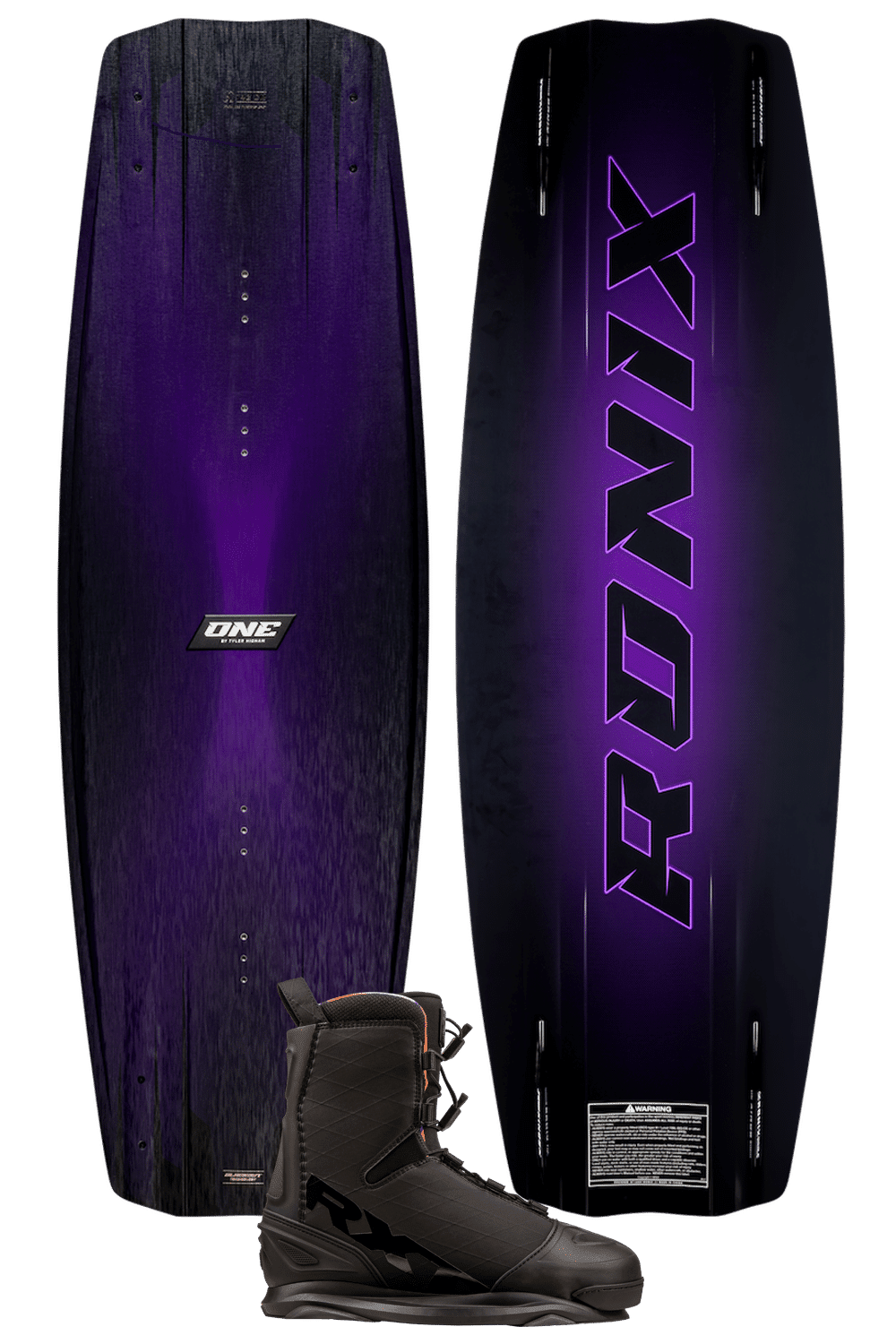 Ronix 2026 One Blackout Wrxt Intuition Boat Wakeboard Package