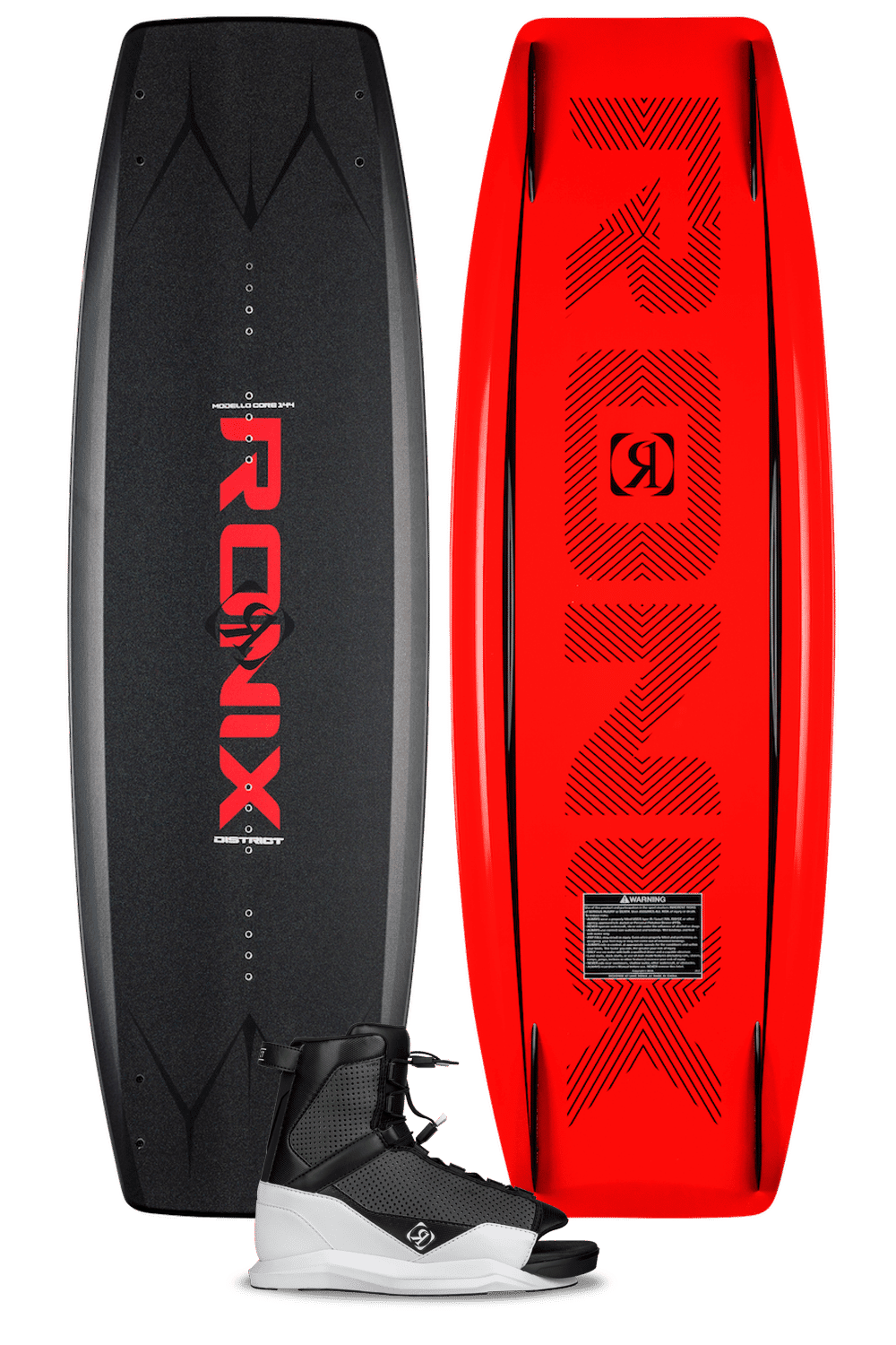Ronix 2026 District Wdistrict Boat Wakeboard Package Ronix 2026 District Wdistrict Boat Wakeboard Package