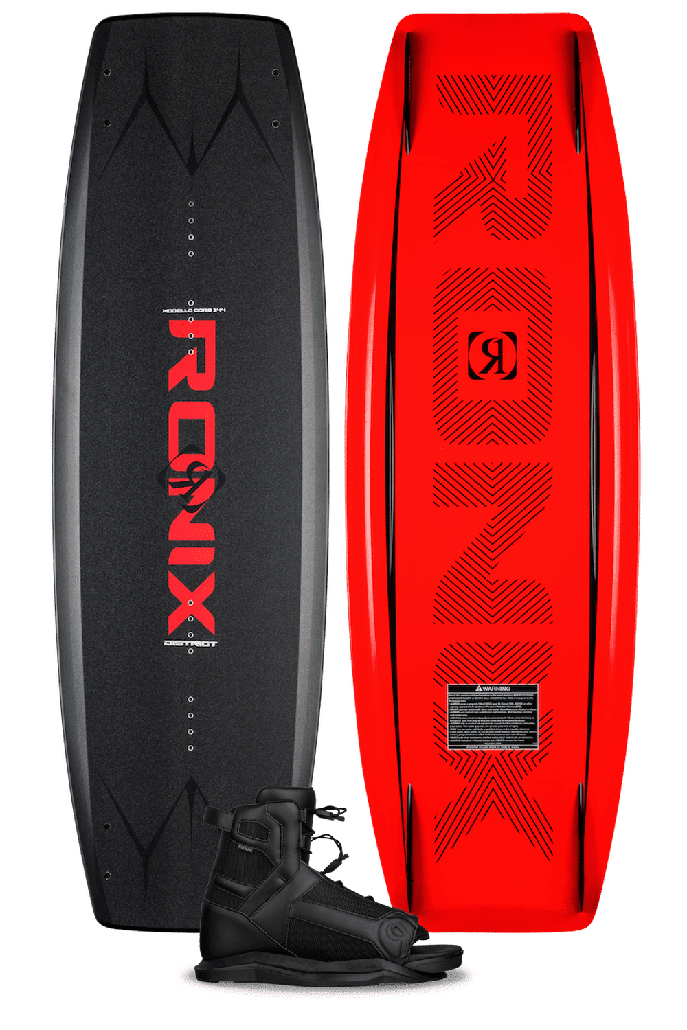 Ronix 2026 District Wdivide Boat Wakeboard Package Ronix 2026 District Wdivide Boat Wakeboard Package