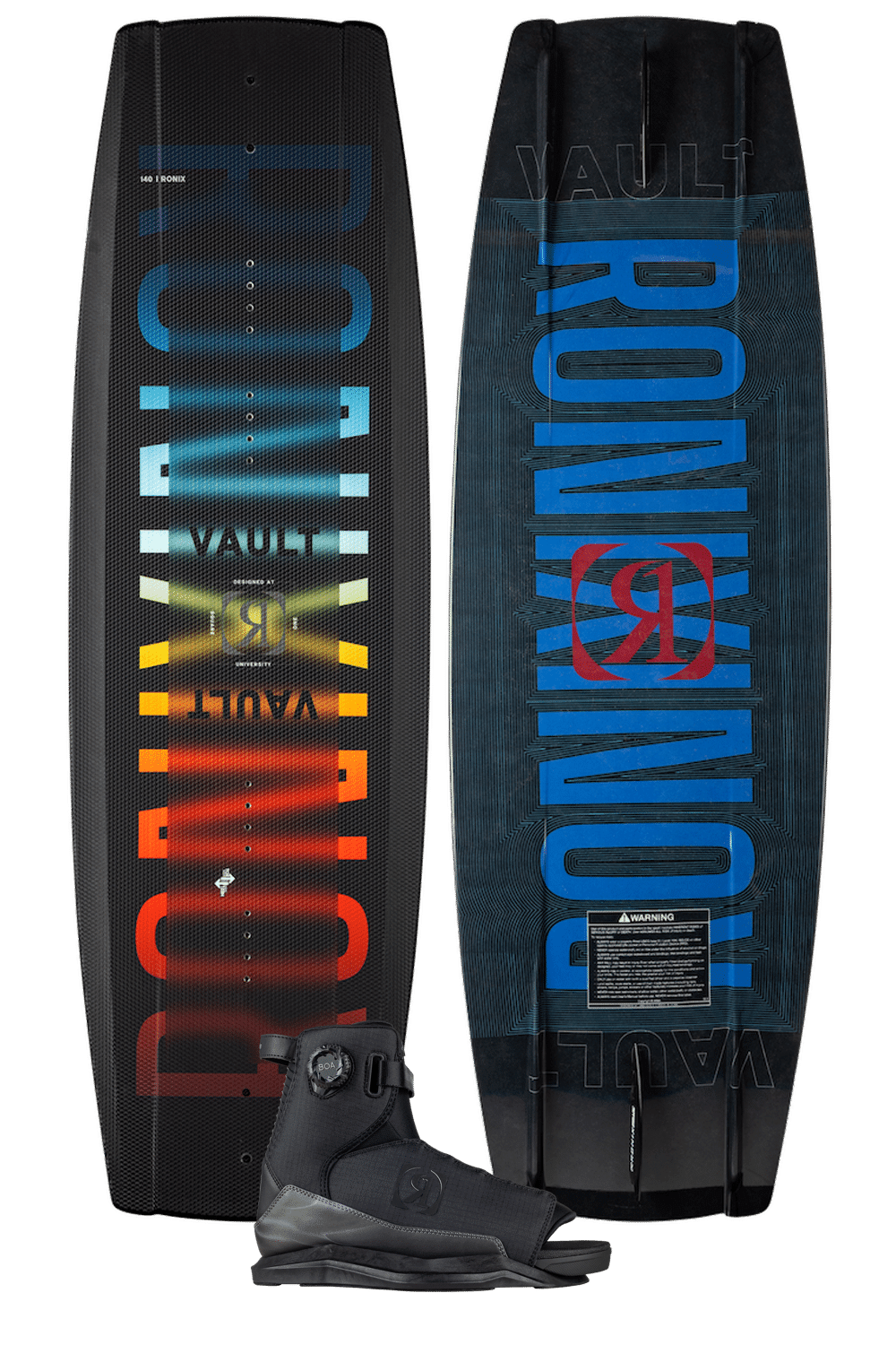 Ronix 2026 Vault Wanthem Boa 2.0 Low Cut Tech Boat Wakeboard Package Ronix 2026 Vault Wanthem Boa 2.0 Low Cut Tech Boat Wakeboard Package
