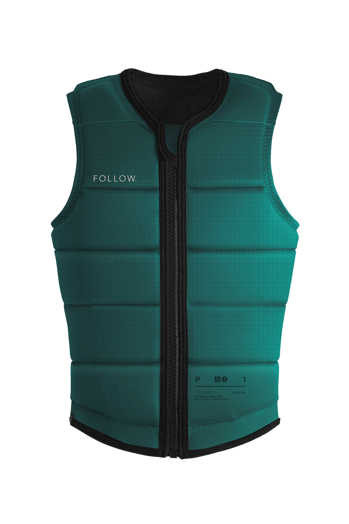 Follow P1 Traction Womens Wake Impact Vest Emerald 5 Follow P1 Traction Womens Wake Impact Vest Emerald 5