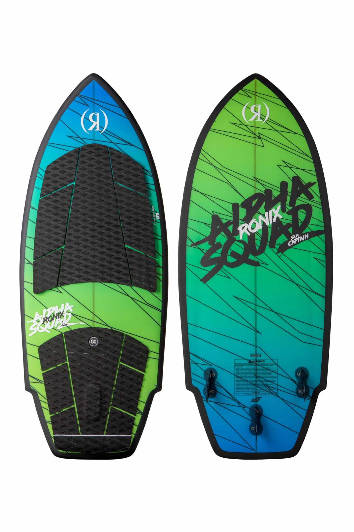2024 RONIX WAKESURFER STANDARD CORE ALPHA SQUAD KID'S SEA CAPTAIN BOTH
