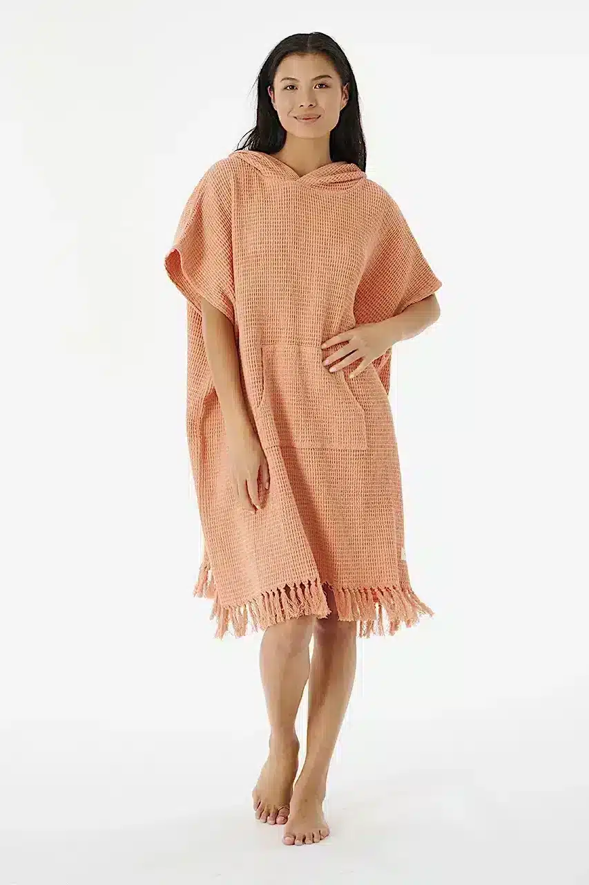 RIP CURL Stonewash Hood Towel - Light Brown, Surfer Handtuch, Poncho Handtuch, Strandtuch, Fashion, Fashion > Ponchos, Women, Rip Curl, Wassersport, Lifestyle RIP CURL Stonewash Hood Towel - Light Brown Produktbild - Surfer Handtuch, Poncho Handtuch, ideal für Wassersport und Lifestyle.