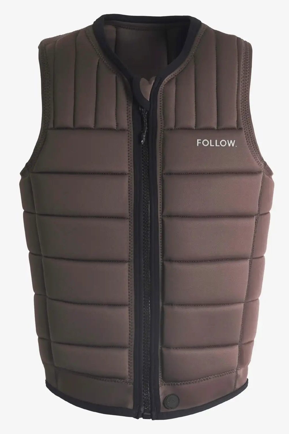 FOLLOW Total Mens Wake Impact Vest - Dark Brown-1
