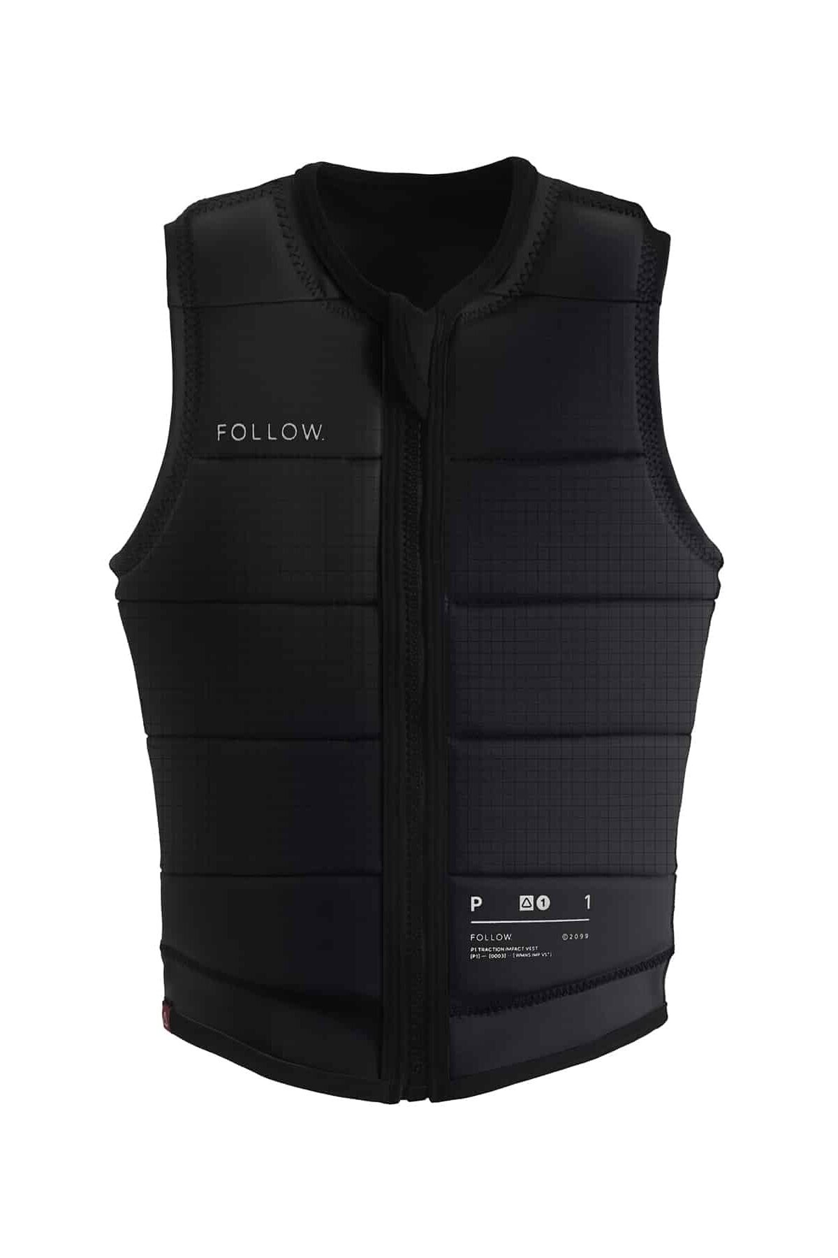 Follow P1 Traction Womens Wake Impact Vest Black1 Follow P1 Traction Womens Wake Impact Vest Black1