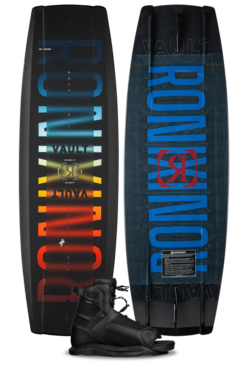 Ronix 2026 Vault Wdivide Boat Wakeboard Package Ronix 2026 Vault Wdivide Boat Wakeboard Package